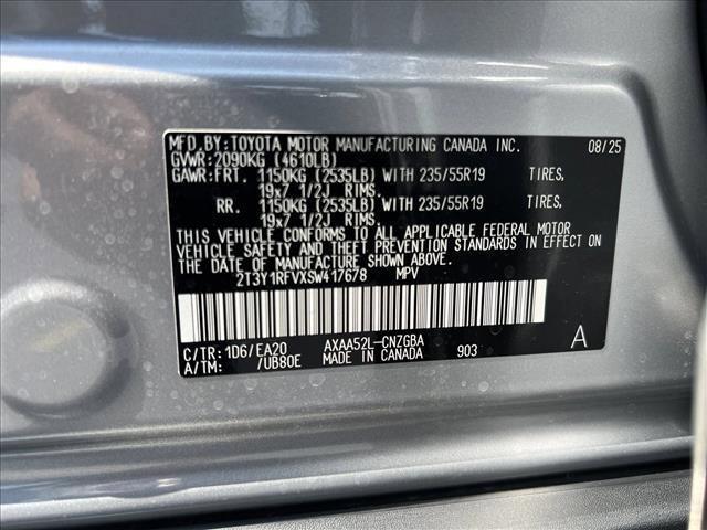 new 2025 Toyota RAV4 car, priced at $43,353