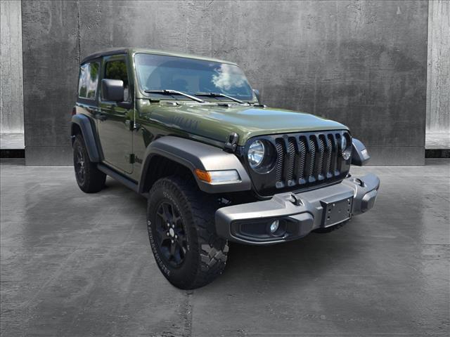 used 2021 Jeep Wrangler car, priced at $29,999