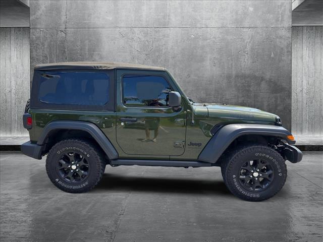 used 2021 Jeep Wrangler car, priced at $29,999