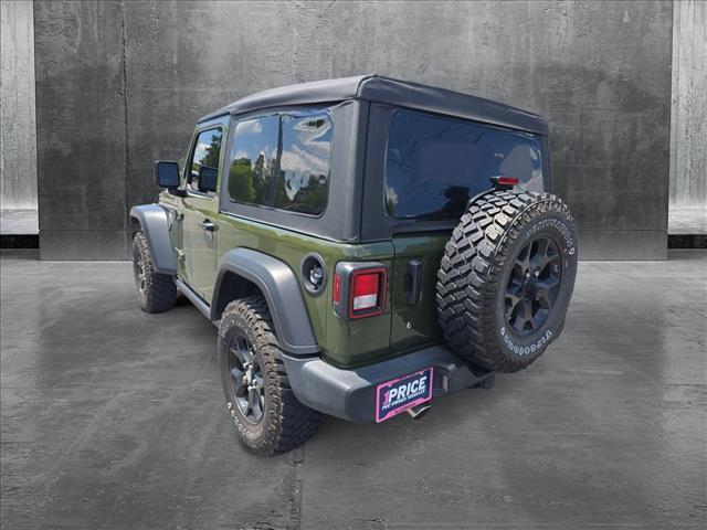 used 2021 Jeep Wrangler car, priced at $29,999