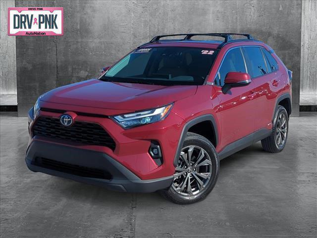 used 2022 Toyota RAV4 Hybrid car, priced at $31,455