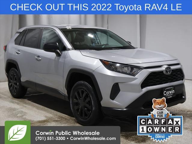 used 2022 Toyota RAV4 car, priced at $19,160