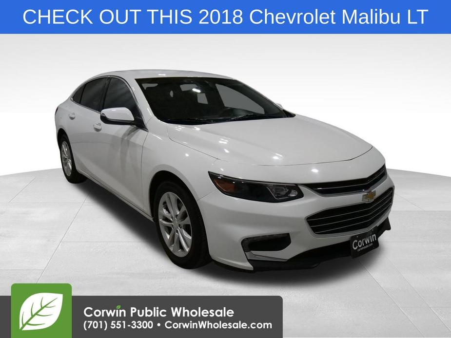 used 2018 Chevrolet Malibu car, priced at $12,233