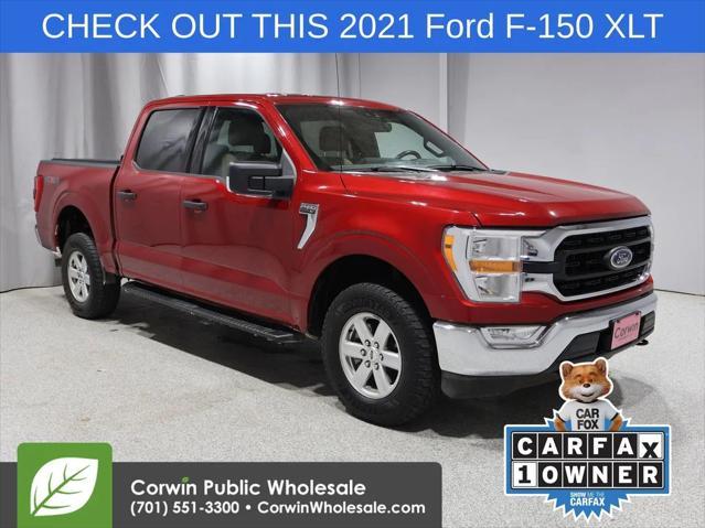 used 2021 Ford F-150 car, priced at $22,994