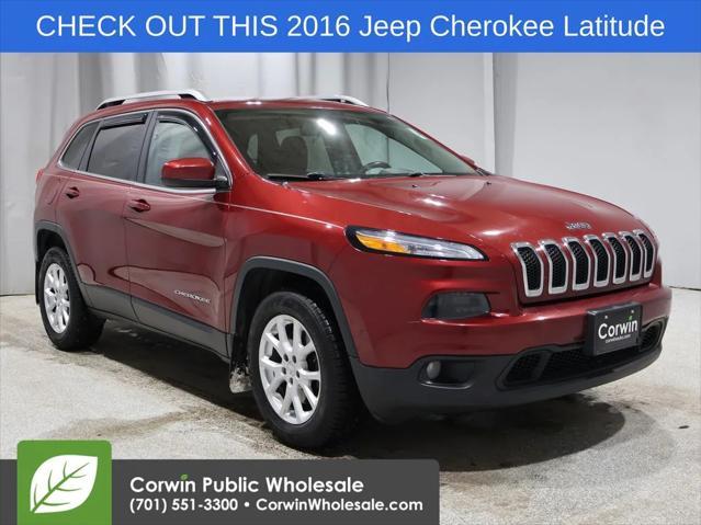 used 2016 Jeep Cherokee car, priced at $13,908