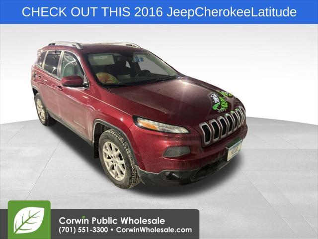 used 2016 Jeep Cherokee car, priced at $14,106