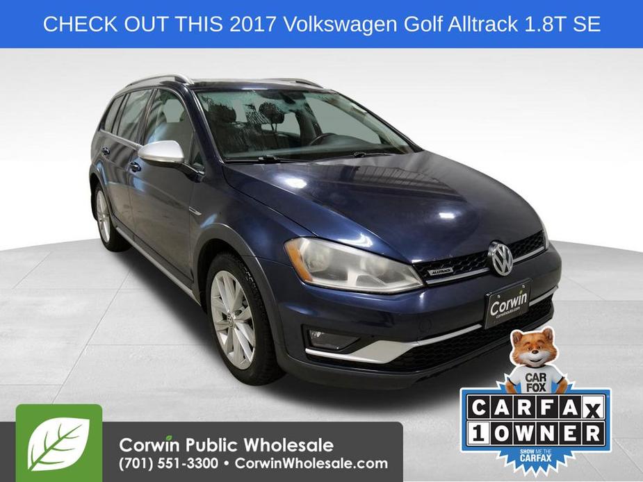 used 2017 Volkswagen Golf Alltrack car, priced at $13,205