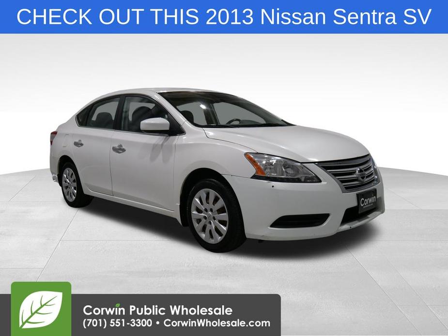 used 2013 Nissan Sentra car, priced at $8,431