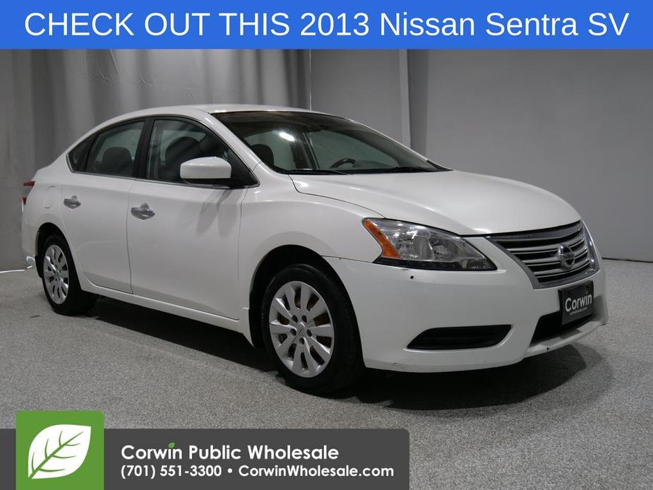 used 2013 Nissan Sentra car, priced at $8,406