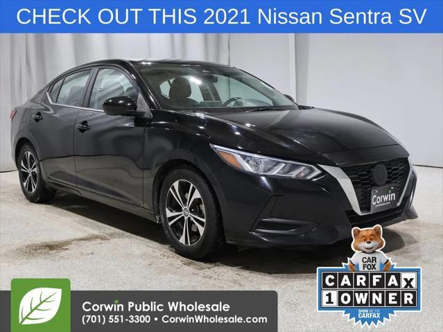 used 2021 Nissan Sentra car, priced at $15,933