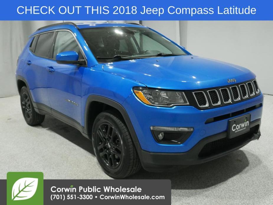used 2018 Jeep Compass car, priced at $15,639