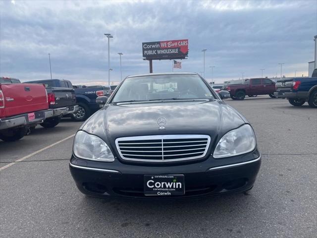 used 2002 Mercedes-Benz S-Class car, priced at $7,458