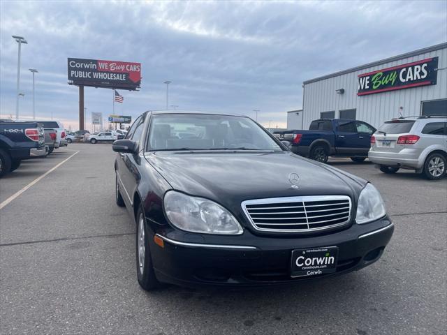 used 2002 Mercedes-Benz S-Class car, priced at $7,458