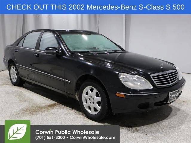 used 2002 Mercedes-Benz S-Class car, priced at $7,149