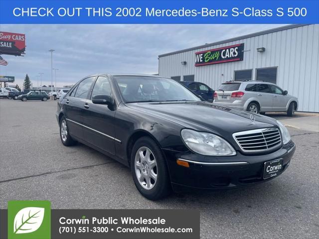 used 2002 Mercedes-Benz S-Class car, priced at $7,458