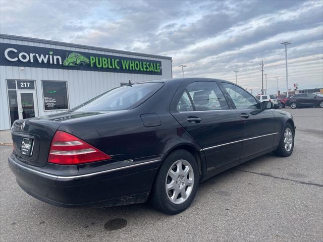 used 2002 Mercedes-Benz S-Class car, priced at $7,458