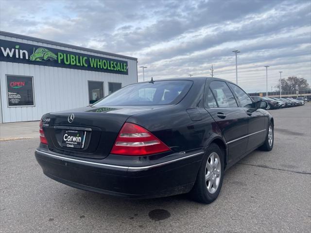 used 2002 Mercedes-Benz S-Class car, priced at $7,458