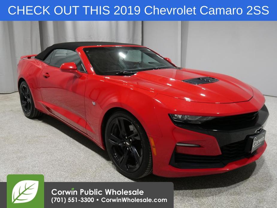 used 2019 Chevrolet Camaro car, priced at $30,974