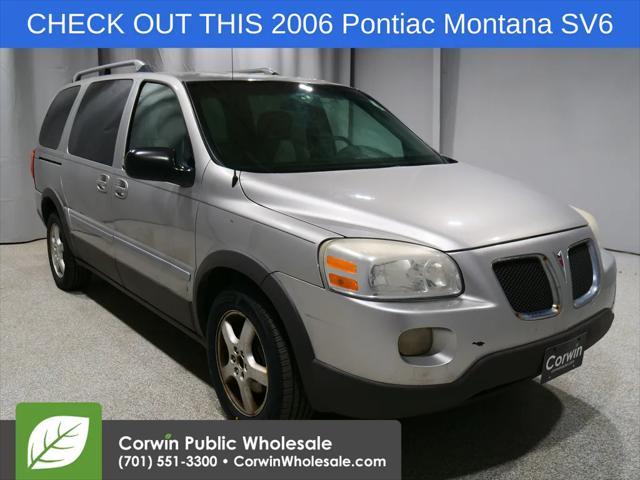 used 2006 Pontiac Montana SV6 car, priced at $2,373