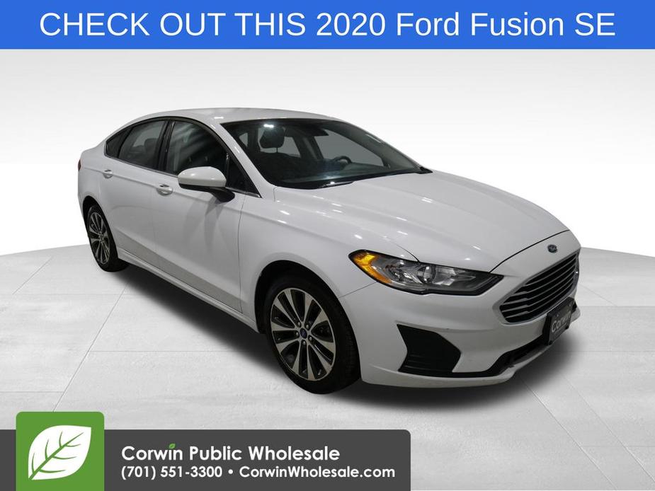 used 2020 Ford Fusion car, priced at $14,852