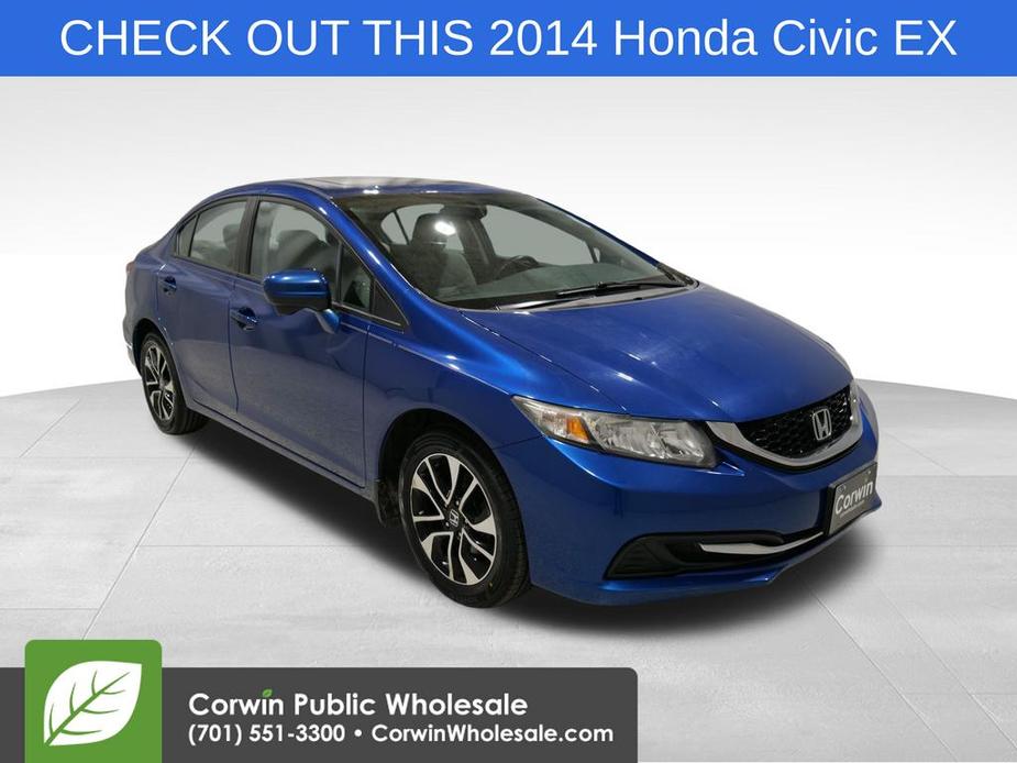 used 2014 Honda Civic car, priced at $13,730