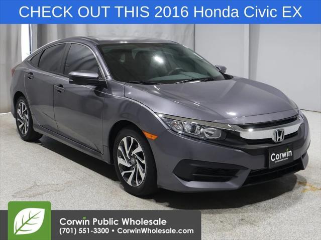 used 2016 Honda Civic car, priced at $15,940