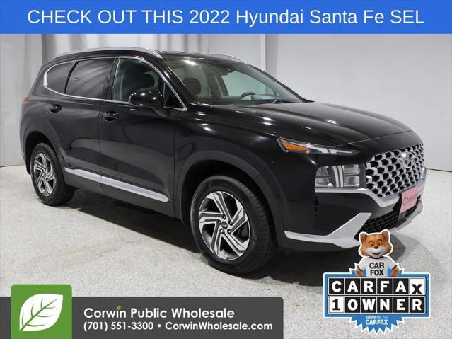 used 2022 Hyundai Santa Fe car, priced at $20,998