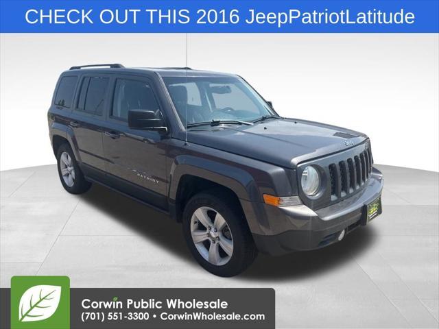 used 2016 Jeep Patriot car, priced at $9,982