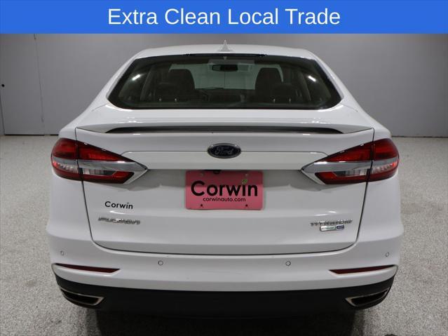 used 2019 Ford Fusion car, priced at $15,332