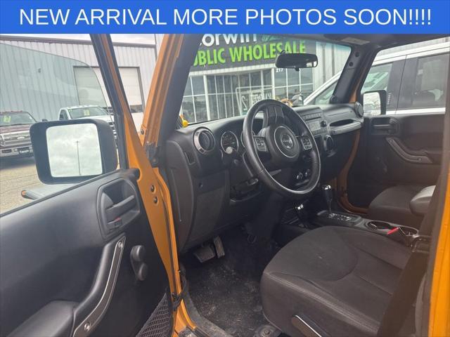 used 2014 Jeep Wrangler Unlimited car, priced at $19,500