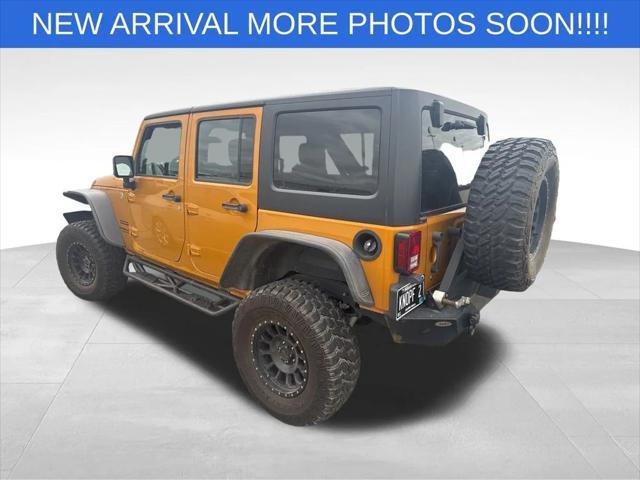 used 2014 Jeep Wrangler Unlimited car, priced at $19,500