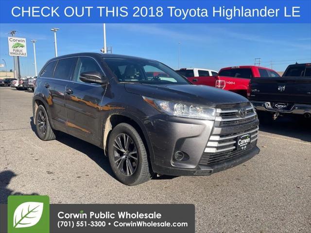 used 2018 Toyota Highlander car, priced at $21,550