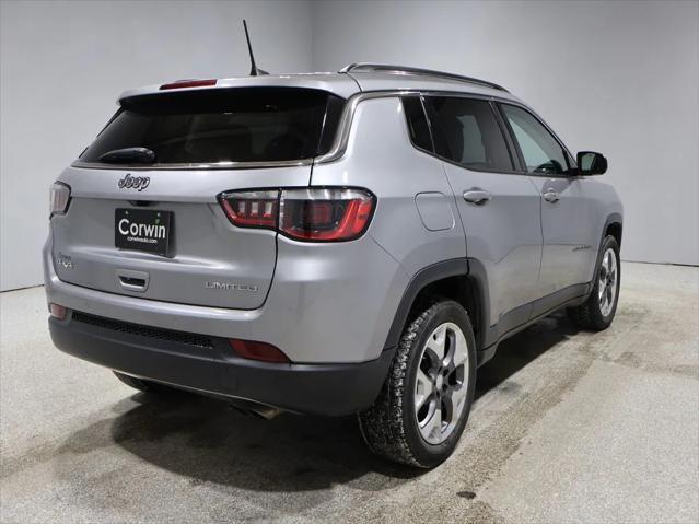 used 2021 Jeep Compass car, priced at $17,991