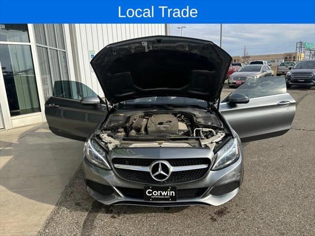 used 2017 Mercedes-Benz C-Class car, priced at $21,989