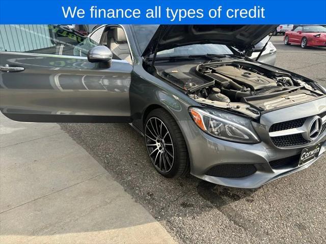 used 2017 Mercedes-Benz C-Class car, priced at $21,989