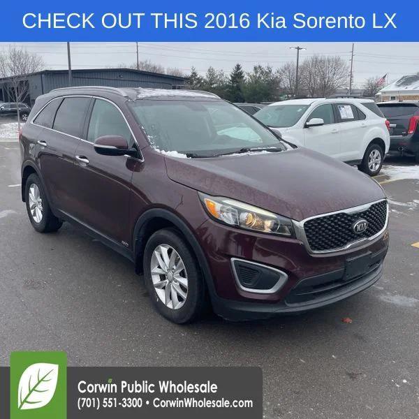 used 2016 Kia Sorento car, priced at $12,935