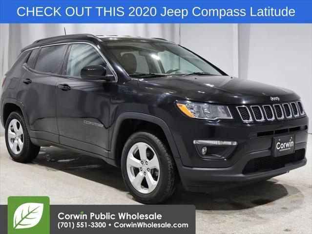 used 2020 Jeep Compass car, priced at $18,019