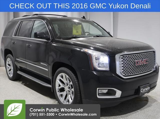 used 2016 GMC Yukon car, priced at $21,658