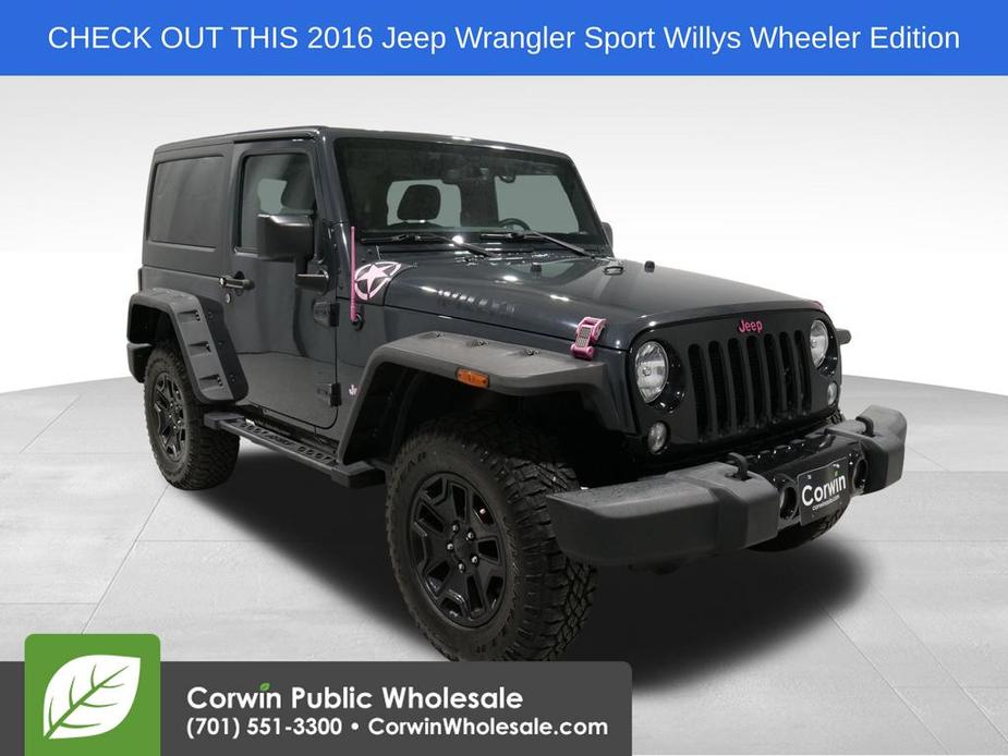used 2016 Jeep Wrangler car, priced at $20,410