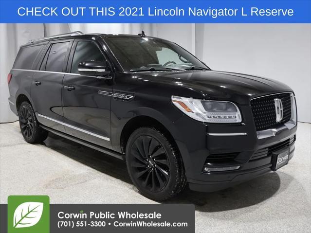 used 2021 Lincoln Navigator car, priced at $35,148