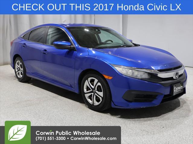 used 2017 Honda Civic car, priced at $12,491