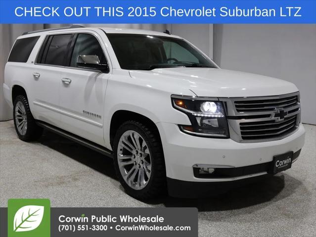 used 2015 Chevrolet Suburban car, priced at $21,833