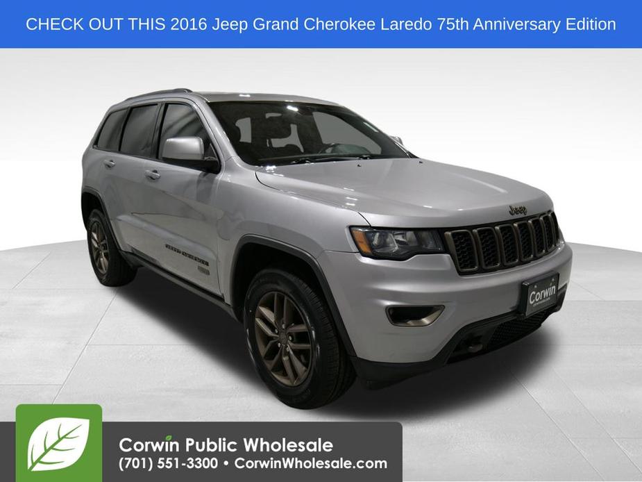 used 2016 Jeep Grand Cherokee car, priced at $17,454