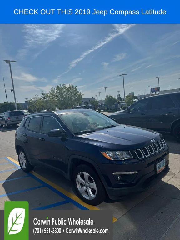 used 2019 Jeep Compass car, priced at $15,301