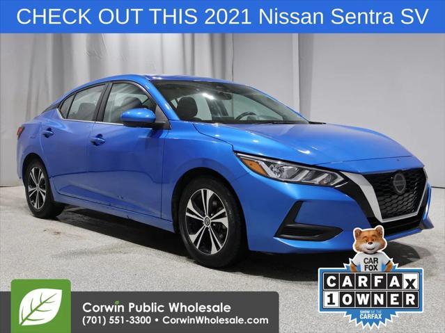 used 2021 Nissan Sentra car, priced at $16,363