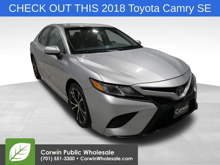 used 2018 Toyota Camry car, priced at $15,652