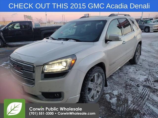 used 2015 GMC Acadia car, priced at $10,496