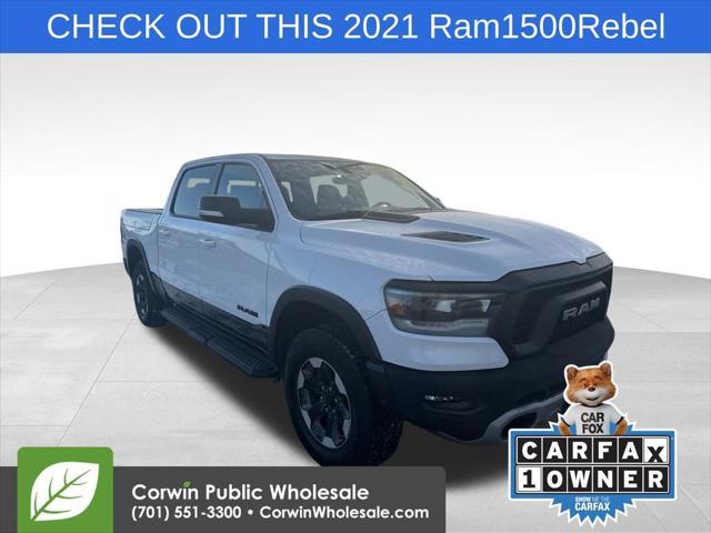 used 2021 Ram 1500 car, priced at $28,993