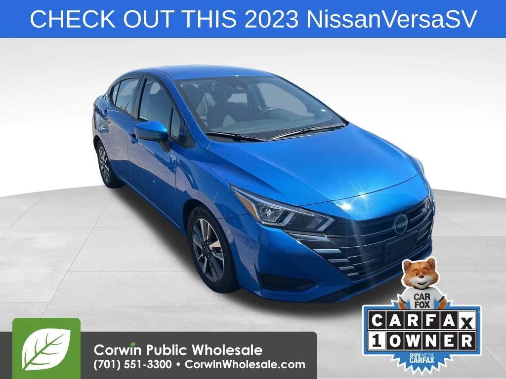 used 2023 Nissan Versa car, priced at $16,571