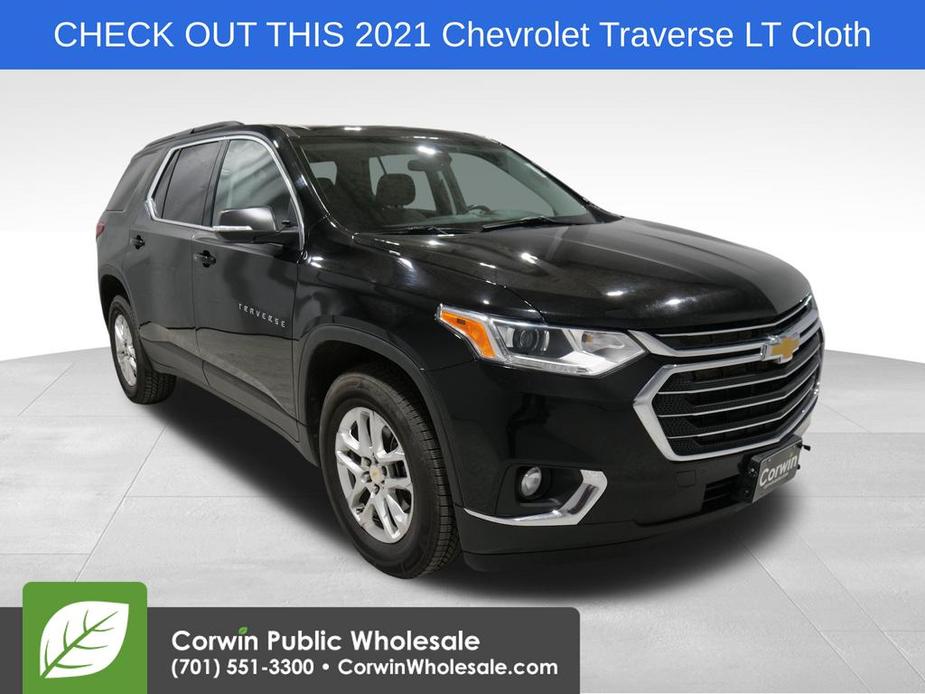 used 2021 Chevrolet Traverse car, priced at $22,785